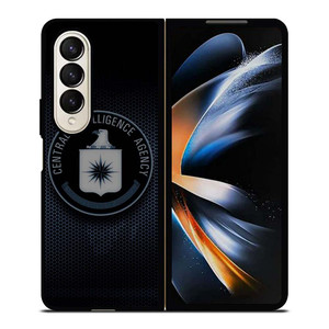 CIA CENTRAL INTELLIGENCE AGENCY METAL LOGO Samsung Galaxy Z Fold 4 Case Cover CIA CENTRAL INTELLIGENCE AGENCY METAL LOGO Samsung Galaxy Z Fold 4 Case Cover