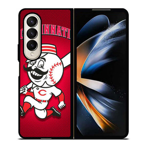 CINCINNATI REDS BASEBALL MASCOT Samsung Galaxy Z Fold 4 Case Cover CINCINNATI REDS BASEBALL MASCOT Samsung Galaxy Z Fold 4 Case Cover