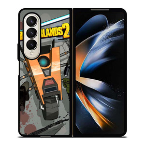 CLAPTRAP BORDERLANDS CARTOON Samsung Galaxy Z Fold 4 Case Cover CLAPTRAP BORDERLANDS CARTOON Samsung Galaxy Z Fold 4 Case Cover