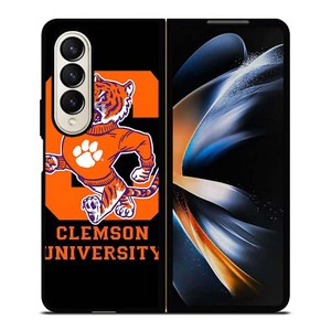 CLEMSON TIGERS UNIVERSITY ICON Samsung Galaxy Z Fold 4 Case Cover CLEMSON TIGERS UNIVERSITY ICON Samsung Galaxy Z Fold 4 Case Cover