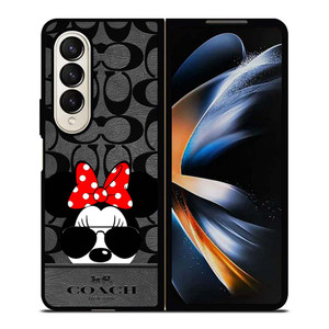 COACH NEW YORK DISNEY MICKEY MOUSE Samsung Galaxy Z Fold 4 Case Cover COACH NEW YORK DISNEY MICKEY MOUSE Samsung Galaxy Z Fold 4 Case Cover
