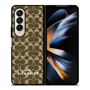 COACH NEW YORK ICON Samsung Galaxy Z Fold 4 Case Cover COACH NEW YORK ICON Samsung Galaxy Z Fold 4 Case Cover