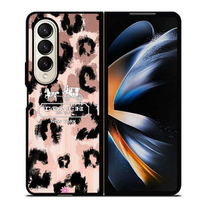 COACH NEW YORK LEOPARD SKIN Samsung Galaxy Z Fold 4 Case Cover COACH NEW YORK LEOPARD SKIN Samsung Galaxy Z Fold 4 Case Cover