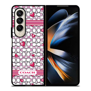COACH NEW YORK LOVE Samsung Galaxy Z Fold 4 Case Cover
