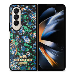 COACH NEW YORK MEADOW Samsung Galaxy Z Fold 4 Case Cover
