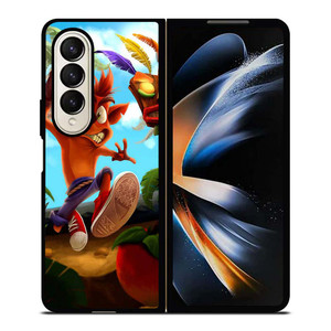 CRASH BANDICOOT GAME Samsung Galaxy Z Fold 4 Case Cover CRASH BANDICOOT GAME Samsung Galaxy Z Fold 4 Case Cover