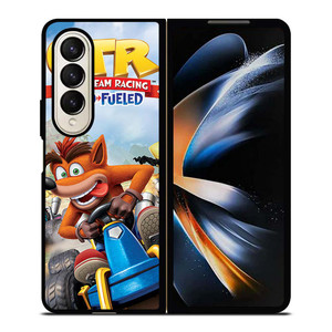 CRASH TEAM RACING NITRO FUELED BANDICOOT Samsung Galaxy Z Fold 4 Case Cover CRASH TEAM RACING NITRO FUELED BANDICOOT Samsung Galaxy Z Fold 4 Case Cover