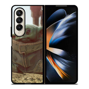 CUTE BABY YODA STAR WARS Samsung Galaxy Z Fold 4 Case Cover CUTE BABY YODA STAR WARS Samsung Galaxy Z Fold 4 Case Cover