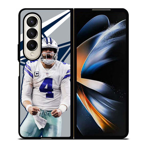 DARK PRESCOTT DALLAS COWBOYS Samsung Galaxy Z Fold 4 Case Cover