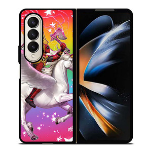 DEADPOOL UNICORN COLOR FULL Samsung Galaxy Z Fold 4 Case Cover