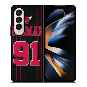 DENNIS RODMAN CHICAGO BULLS 2 Samsung Galaxy Z Fold 4 Case Cover