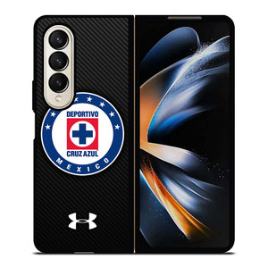 DEPORTIVO CRUZ AZUL CARBON LOGO Samsung Galaxy Z Fold 4 Case Cover DEPORTIVO CRUZ AZUL CARBON LOGO Samsung Galaxy Z Fold 4 Case Cover