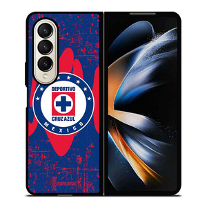 DEPORTIVO CRUZ AZUL FOOTBALL CLUB Samsung Galaxy Z Fold 4 Case Cover DEPORTIVO CRUZ AZUL FOOTBALL CLUB Samsung Galaxy Z Fold 4 Case Cover