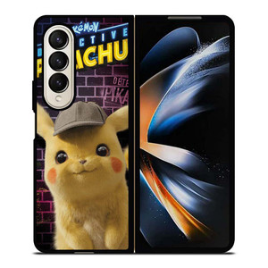DETECTIVE PIKACHU CUTE POKEMON Samsung Galaxy Z Fold 4 Case Cover DETECTIVE PIKACHU CUTE POKEMON Samsung Galaxy Z Fold 4 Case Cover