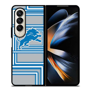 DETROIT LIONS LINE Samsung Galaxy Z Fold 4 Case Cover