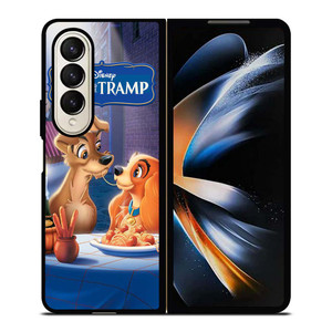 DISNEY LADY AND THE TRAMP CARTOON Samsung Galaxy Z Fold 4 Case Cover DISNEY LADY AND THE TRAMP CARTOON Samsung Galaxy Z Fold 4 Case Cover