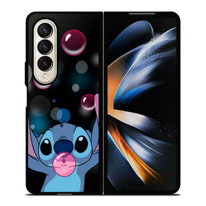 DISNEY STITCH BUBBLE GUM Samsung Galaxy Z Fold 4 Case Cover