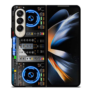 DJ TABLE TURN Samsung Galaxy Z Fold 4 Case Cover