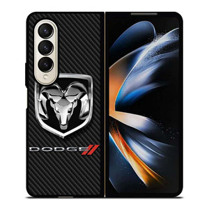 DODGE CHARGER CARBON Samsung Galaxy Z Fold 4 Case Cover DODGE CHARGER CARBON Samsung Galaxy Z Fold 4 Case Cover