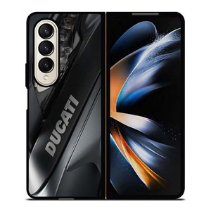 DUCATI BLACK LOGO EMBLEM Samsung Galaxy Z Fold 4 Case Cover DUCATI BLACK LOGO EMBLEM Samsung Galaxy Z Fold 4 Case Cover