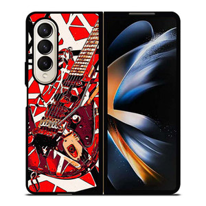 EDDIE VAN HALEN GUITAR ART Samsung Galaxy Z Fold 4 Case Cover