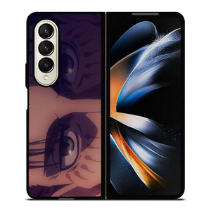 EREN YEAGER ATTACK ON TITAN FACE Samsung Galaxy Z Fold 4 Case Cover EREN YEAGER ATTACK ON TITAN FACE Samsung Galaxy Z Fold 4 Case Cover