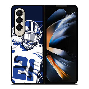 EZEKIEL ELLIOTT DALLAS COWBOY FOOTBALL Samsung Galaxy Z Fold 4 Case Cover