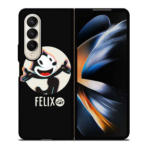FELIX THE CAT CARTOON Samsung Galaxy Z Fold 4 Case Cover FELIX THE CAT CARTOON Samsung Galaxy Z Fold 4 Case Cover