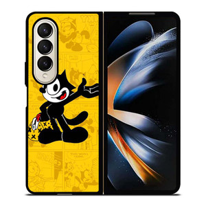FELIX THE CAT COMIC Samsung Galaxy Z Fold 4 Case Cover