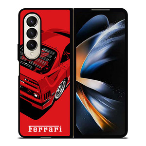 FERRARI F40 ILLUSTRATION Samsung Galaxy Z Fold 4 Case Cover FERRARI F40 ILLUSTRATION Samsung Galaxy Z Fold 4 Case Cover