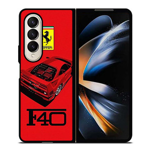 FERRARI F40 SUPERCAR LOGO Samsung Galaxy Z Fold 4 Case Cover