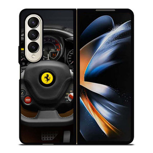 FERRARI STEERING WHEEL Samsung Galaxy Z Fold 4 Case Cover