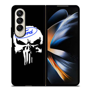FORD CAR PUNISHER LOGO Samsung Galaxy Z Fold 4 Case Cover