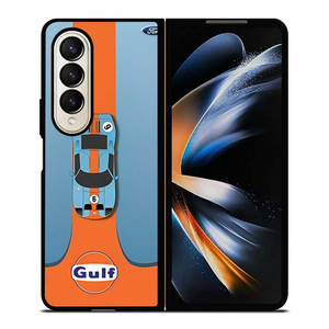 FORD GULF CAR Samsung Galaxy Z Fold 4 Case Cover