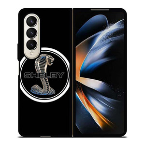 FORD MUSTANG SHELBY METAL LOGO Samsung Galaxy Z Fold 4 Case Cover