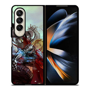 FULLMETAL ALCHEMIST BROTHERHOOD ANIME Samsung Galaxy Z Fold 4 Case Cover FULLMETAL ALCHEMIST BROTHERHOOD ANIME Samsung Galaxy Z Fold 4 Case Cover
