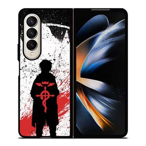 FULLMETAL ALCHEMIST SHADOW LOGO Samsung Galaxy Z Fold 4 Case Cover