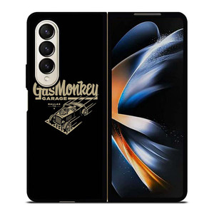 GAS MONKEY GARAGE DALLAS TX Samsung Galaxy Z Fold 4 Case Cover