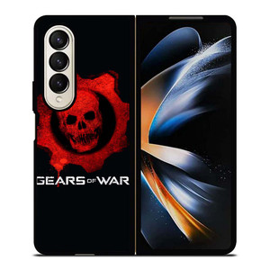 GEARS OF WAR GAME SKULL Samsung Galaxy Z Fold 4 Case Cover