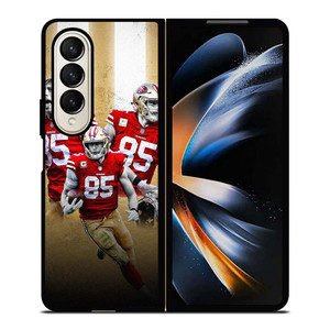 GEORGE KITTLE SAN FRANCISCO 49ERS MLB 2 Samsung Galaxy Z Fold 4 Case Cover