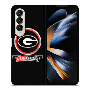 GEORGIA BULLDOGS UNIVERSITY NFL LOGO Samsung Galaxy Z Fold 4 Case Cover