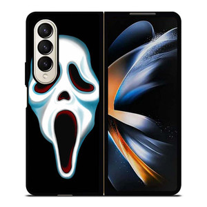 GHOST FACE SCREAM Samsung Galaxy Z Fold 4 Case Cover GHOST FACE SCREAM Samsung Galaxy Z Fold 4 Case Cover