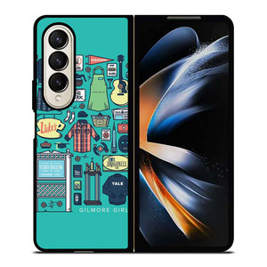 GILMORE GIRLS COLLAGE Samsung Galaxy Z Fold 4 Case Cover GILMORE GIRLS COLLAGE Samsung Galaxy Z Fold 4 Case Cover