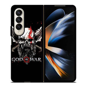 GOD OF WAR 4 SKULL ICON Samsung Galaxy Z Fold 4 Case Cover GOD OF WAR 4 SKULL ICON Samsung Galaxy Z Fold 4 Case Cover
