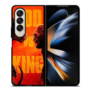 GODZILLA VS KING KONG POSTER Samsung Galaxy Z Fold 4 Case Cover