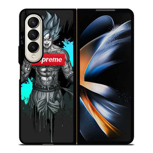 GOKU SUPREME SPLASH PAINT EFFECT Samsung Galaxy Z Fold 4 Case Cover