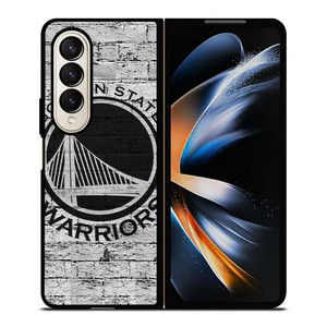 GOLDEN STATE WARRIORS WHITE BRICK Samsung Galaxy Z Fold 4 Case Cover