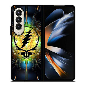 GRATEFUL DEAD BAND ART LOGO Samsung Galaxy Z Fold 4 Case Cover