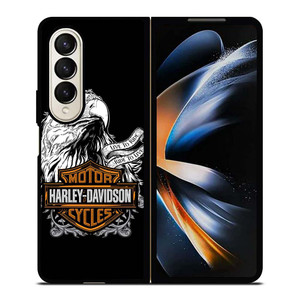 HARLEY DAVIDSON EAGLE MERCH Samsung Galaxy Z Fold 4 Case Cover