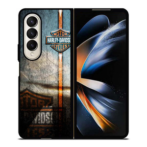HARLEY DAVIDSON GRUNGE LOGO Samsung Galaxy Z Fold 4 Case Cover